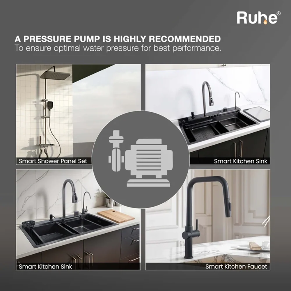 Opera Smart Kitchen Sink (30 x 18 x 9 Inches)