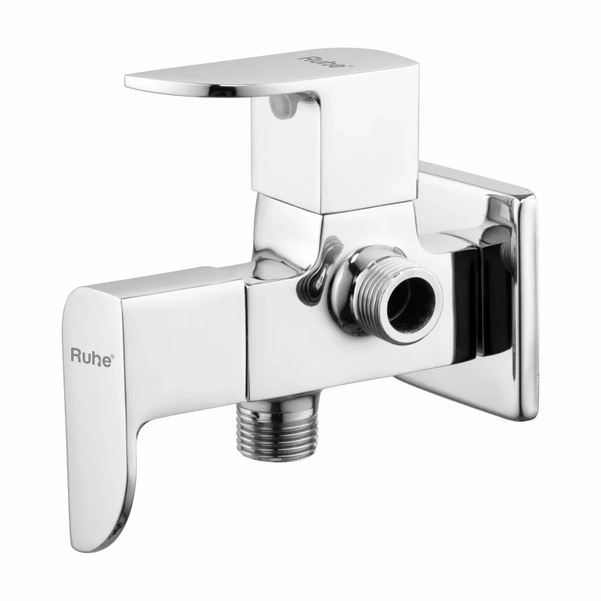 Pristine Two Way Angle Valve Brass Faucet (Double Handle)