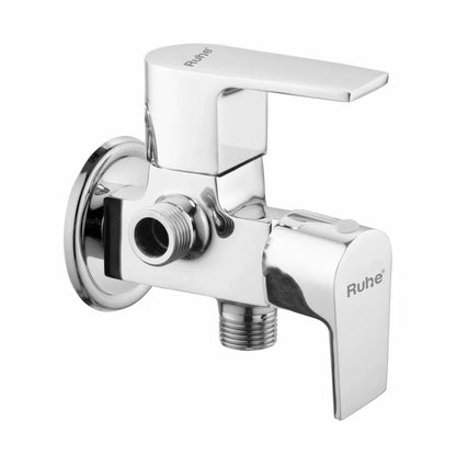 Elixir Two Way Angle Valve Brass Faucet (Double Handle)