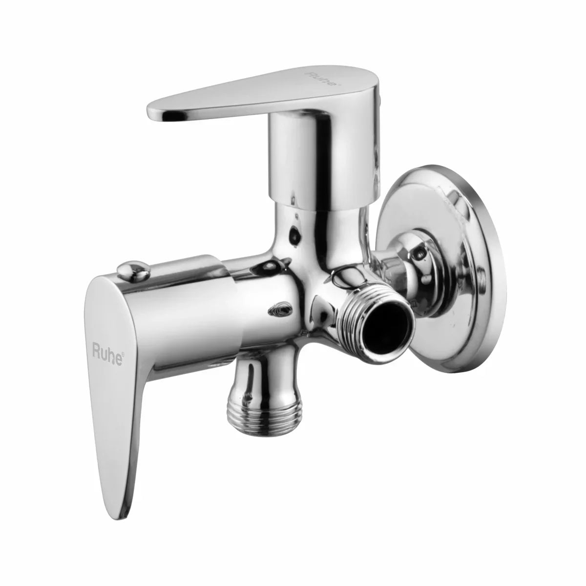 Liva Two Way Angle Valve Brass Faucet (Double Handle)