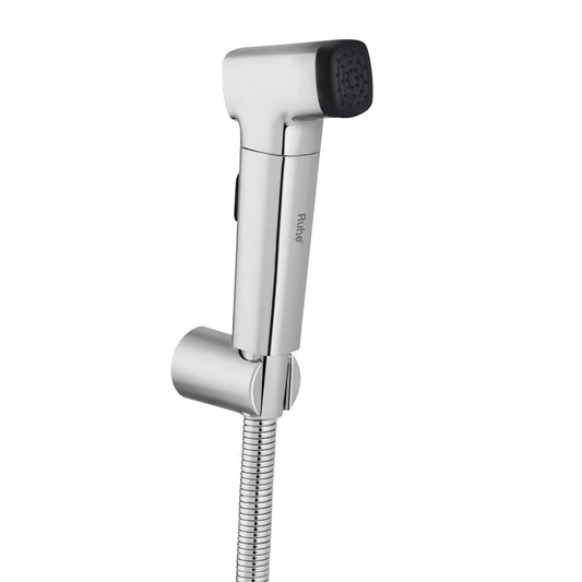Spin Chrome Health Faucet with 360 Â° Swivel Head and 1 Meter 304-Grade SS Hose & Hook
