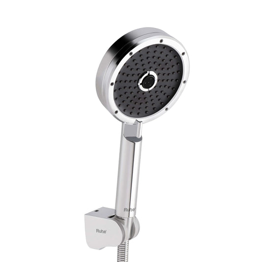 Cacia Triple Flow ABS Hand Shower with 1.5 Meter 304-grade SS Hose & Hook