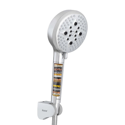 Dawn Multiflow Filter Hand Shower with 304-grade SS Hose & Hook
