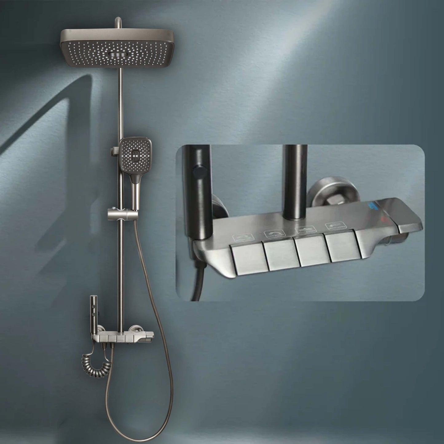 Drizzle Smart Shower Panel Set