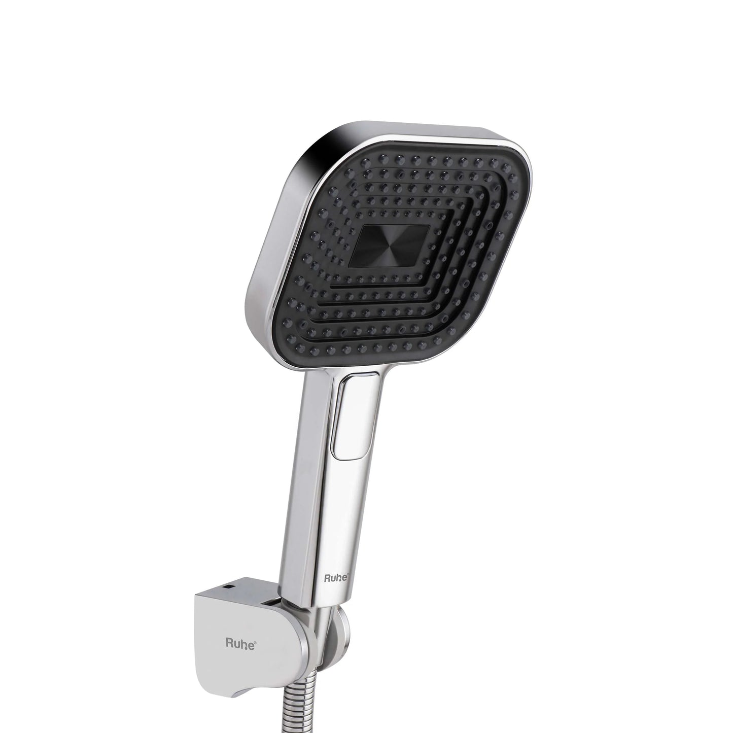 Pure Triple Flow ABS Hand Shower with 1.5 Meter 304-grade SS Hose & Hook