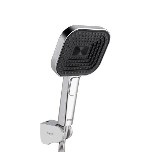 Pure Triple Flow ABS Hand Shower with 1.5 Meter 304-grade SS Hose & Hook