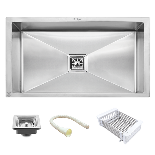 Handmade Single Bowl Kitchen Sink (32 x 18 x 10 Inches)