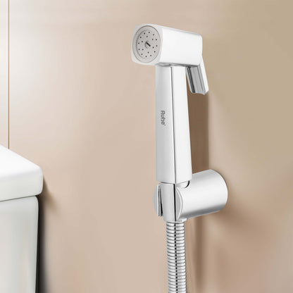Kelvin Chrome Health Faucet with 1 Meter 304-Grade SS Hose & Hook
