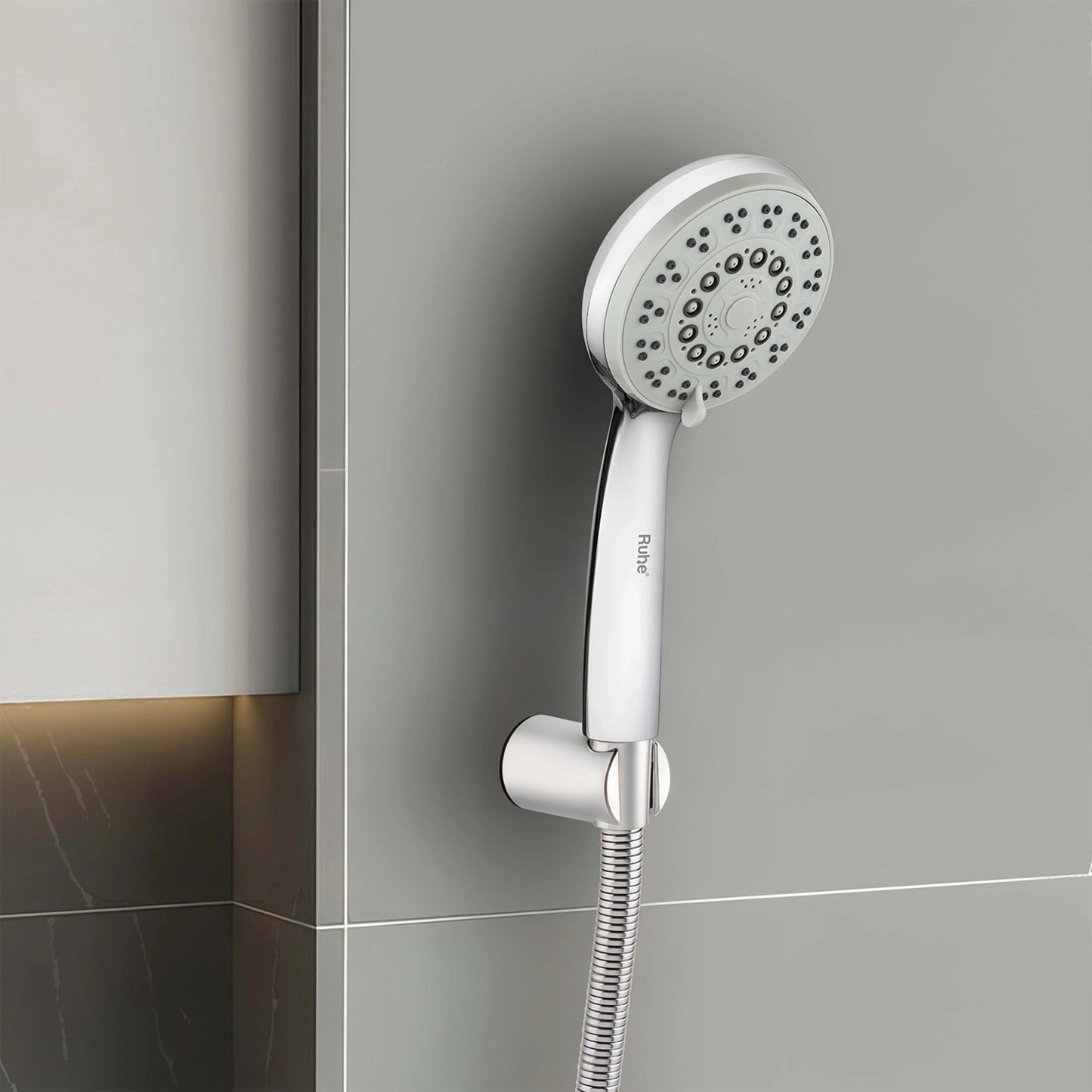 Sigma Five-flow ABS Hand Shower with 304-grade SS Hose & Hook