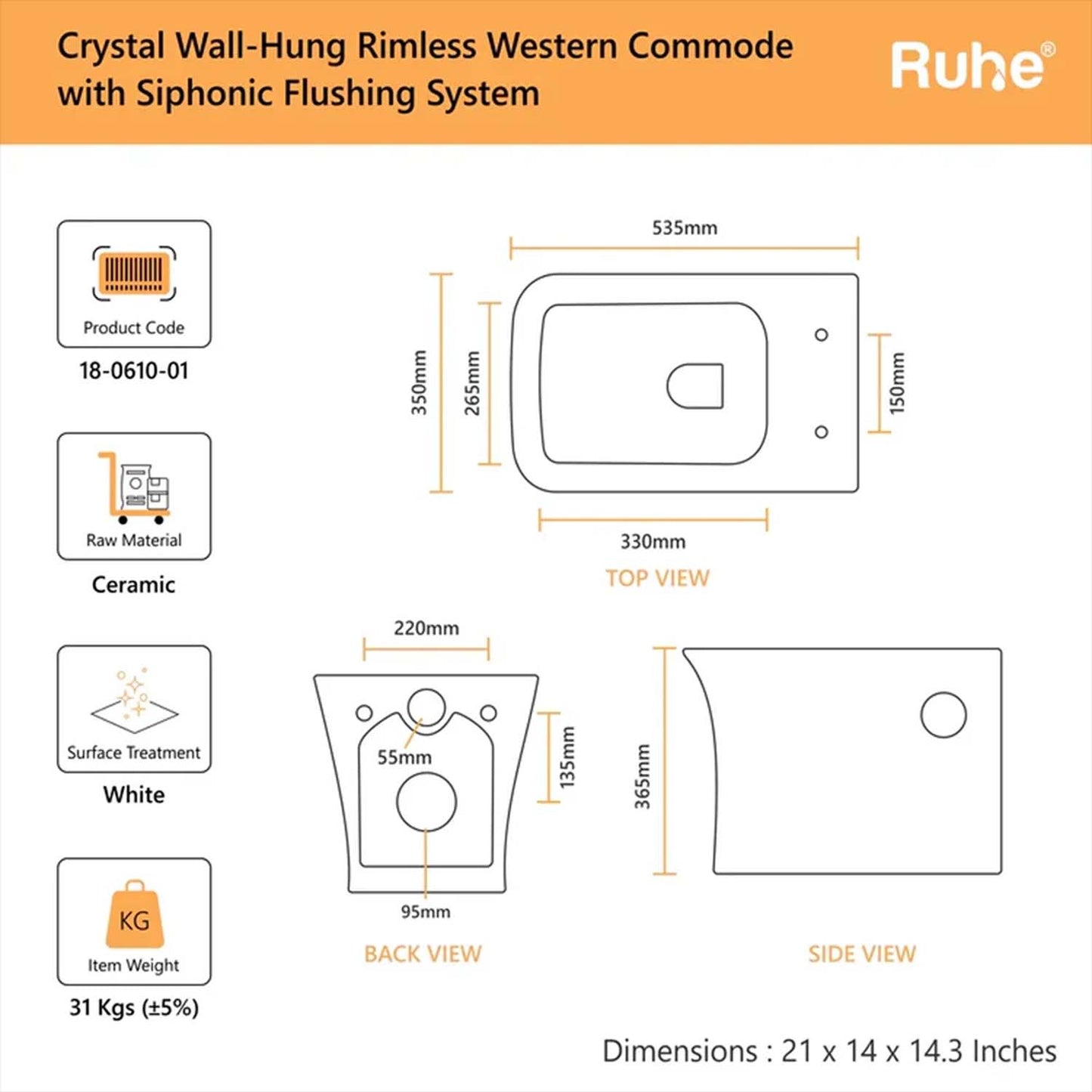 Wall-Hung Toilet Installation Bundle