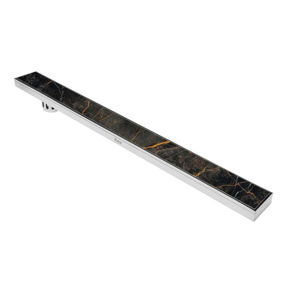 Tile-Insert Shower Drain Channel (4 Inches)