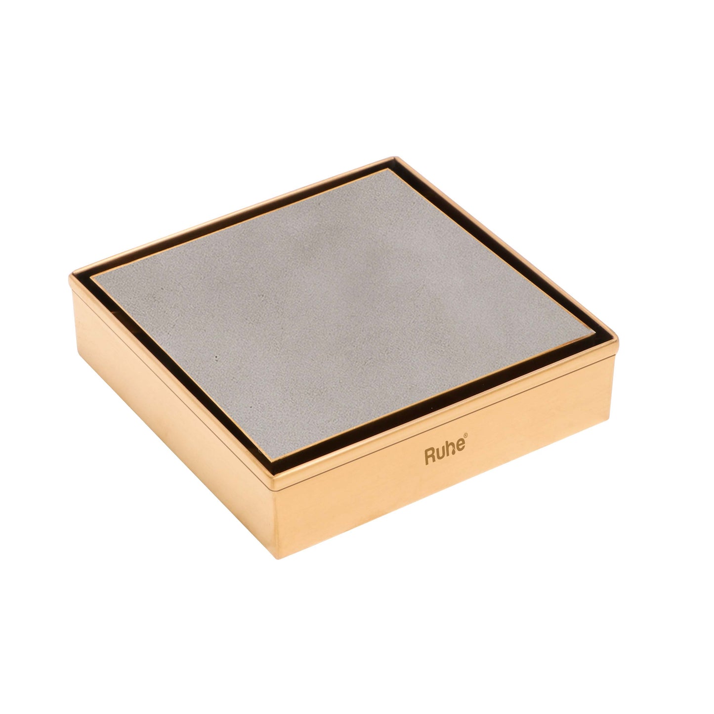 Tile-Insert Shower Drain Channel (5 x 5 Inches)