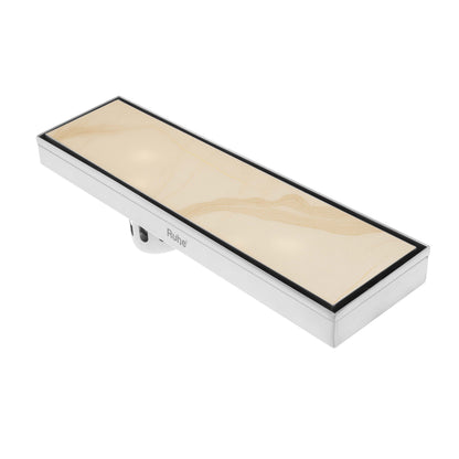 Tile-Insert Shower Drain Channel (5 Inches)