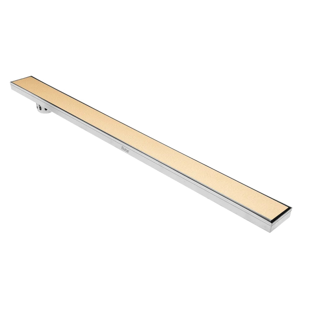 Tile-Insert Shower Drain Channel (4 Inches)