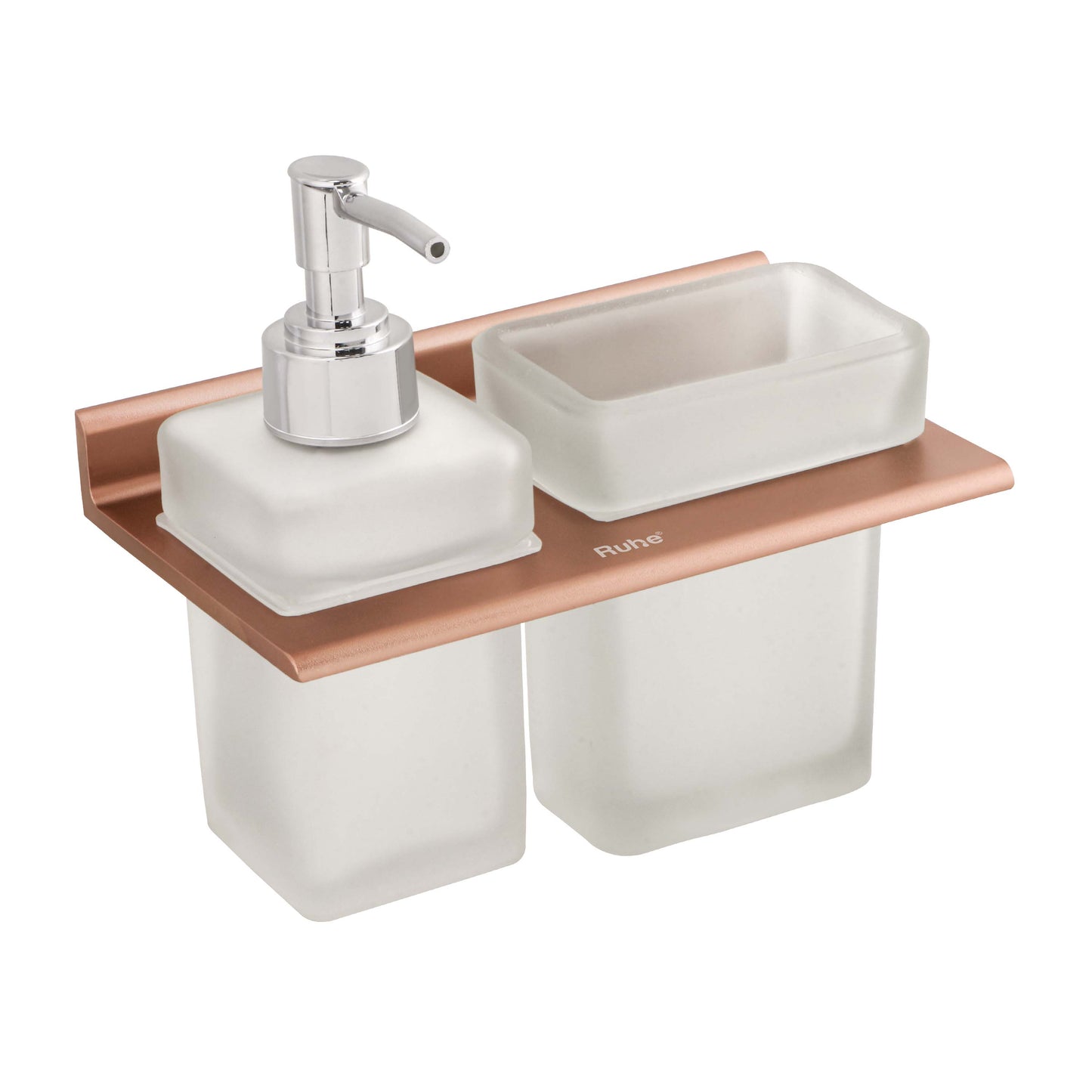 Ember Soap Dispenser With Tumbler Holder