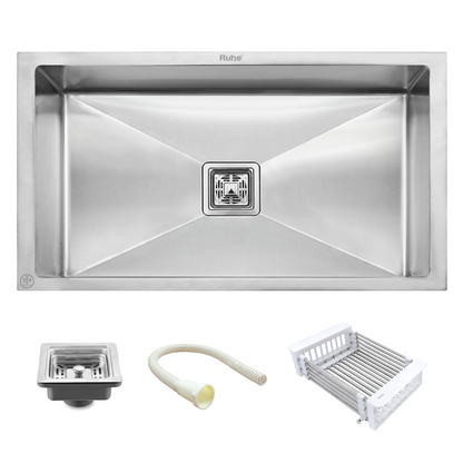 Handmade Single Bowl Kitchen Sink (32 x 20 x 10 Inches)