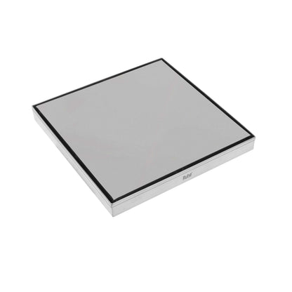 Tile-Insert Shower Drain Channel (8 x 8 Inches)