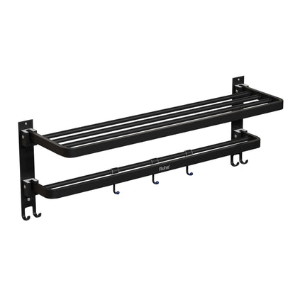 Dual Foldable Towel Rack (24 Inches)