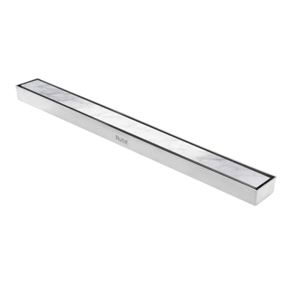 Tile-Insert Shower Drain Channel (2 Inches)