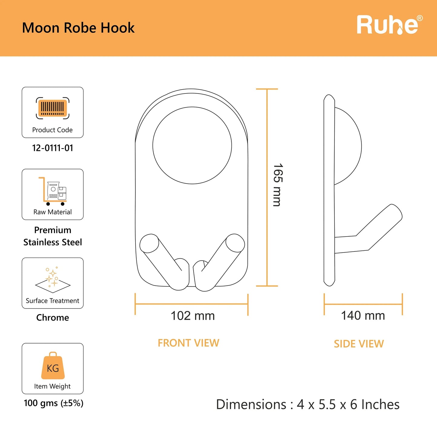 Moon Robe Hook