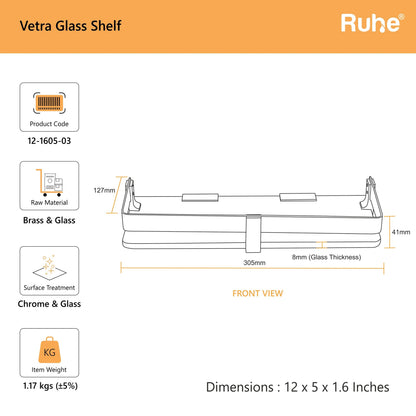 Vetra Glass Shelf