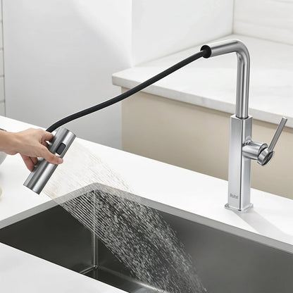 Arrow Triple Flow Pull-Out Kitchen Mixer Faucet