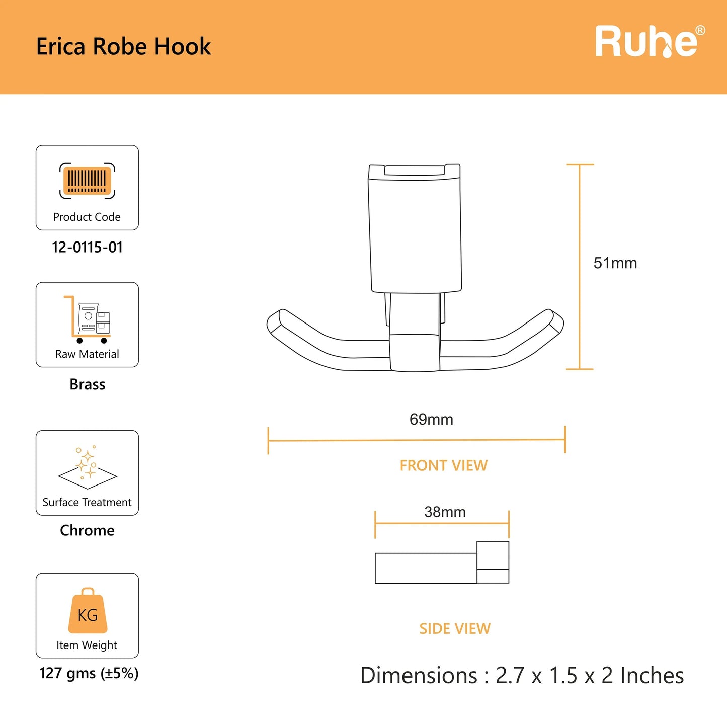 Erica Robe Hook