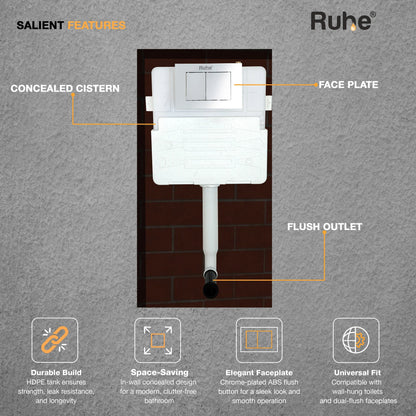 Mechanical Concealed Cistern for Western Commode
