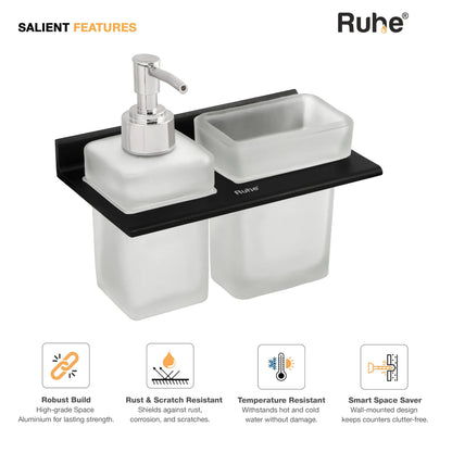 Ember Soap Dispenser With Tumbler Holder