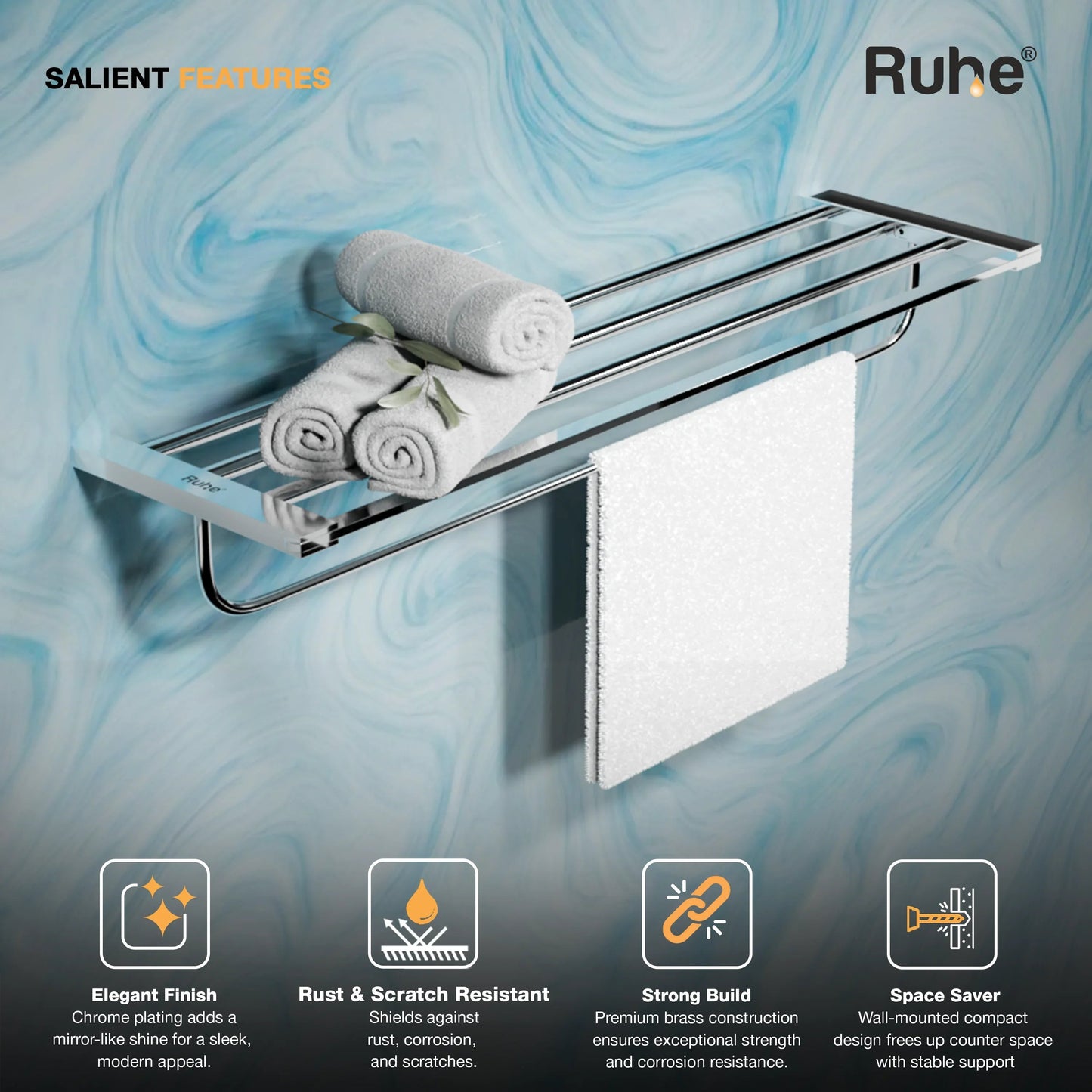 Aurum Multi-Towel Rack (24 inches)