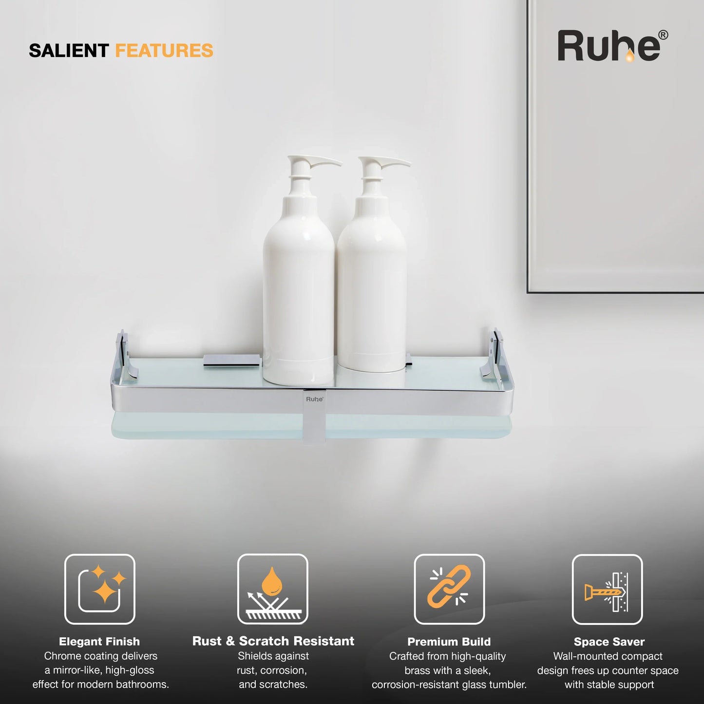 Vetra Glass Shelf