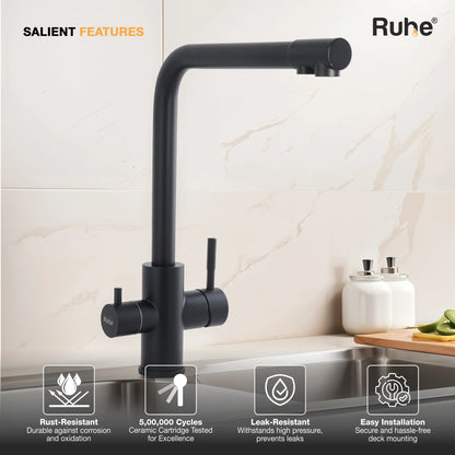 Trim Kitchen Mixer Faucet with RO Water Tap
