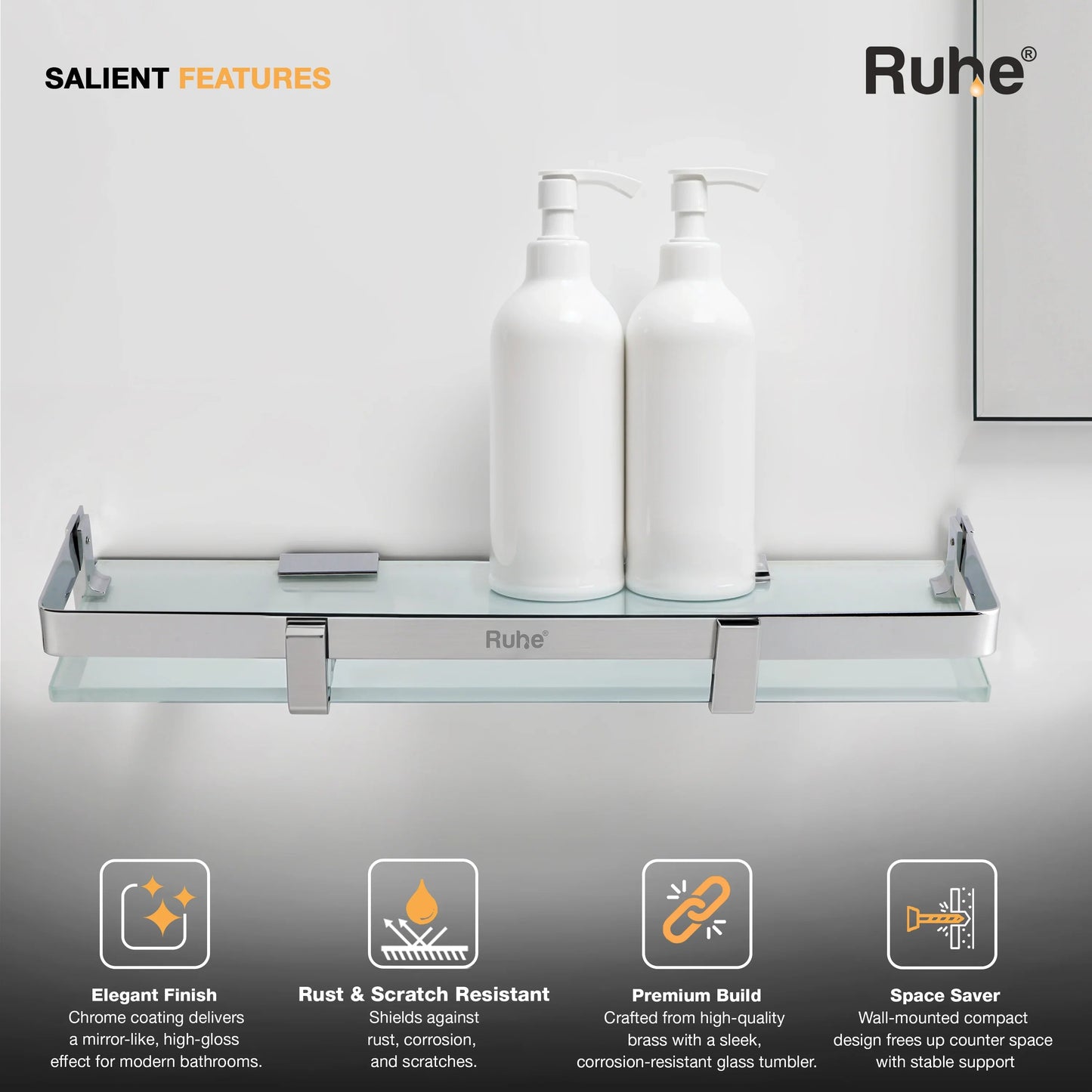 Vetra Glass Shelf