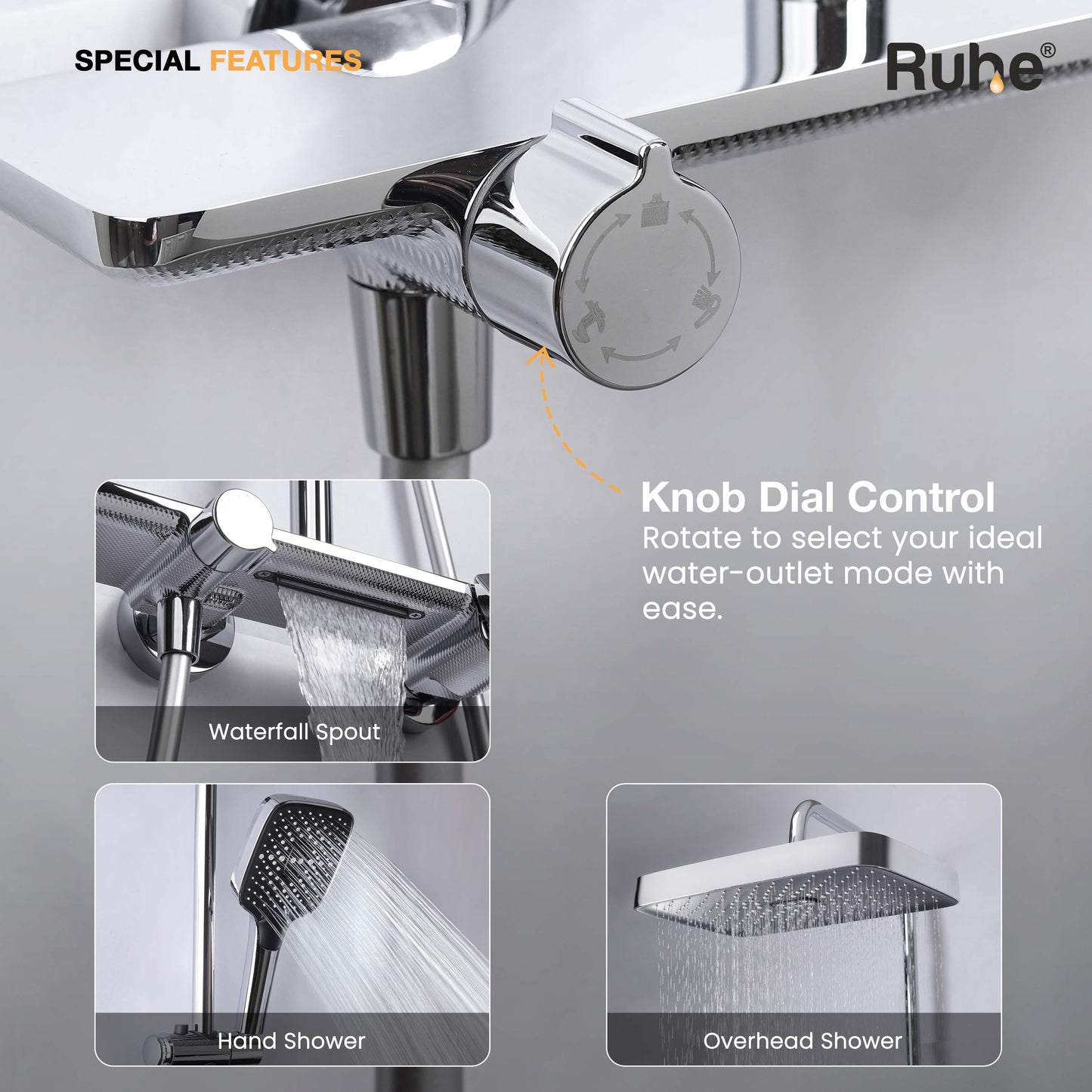 Rain Smart Shower Panel Set