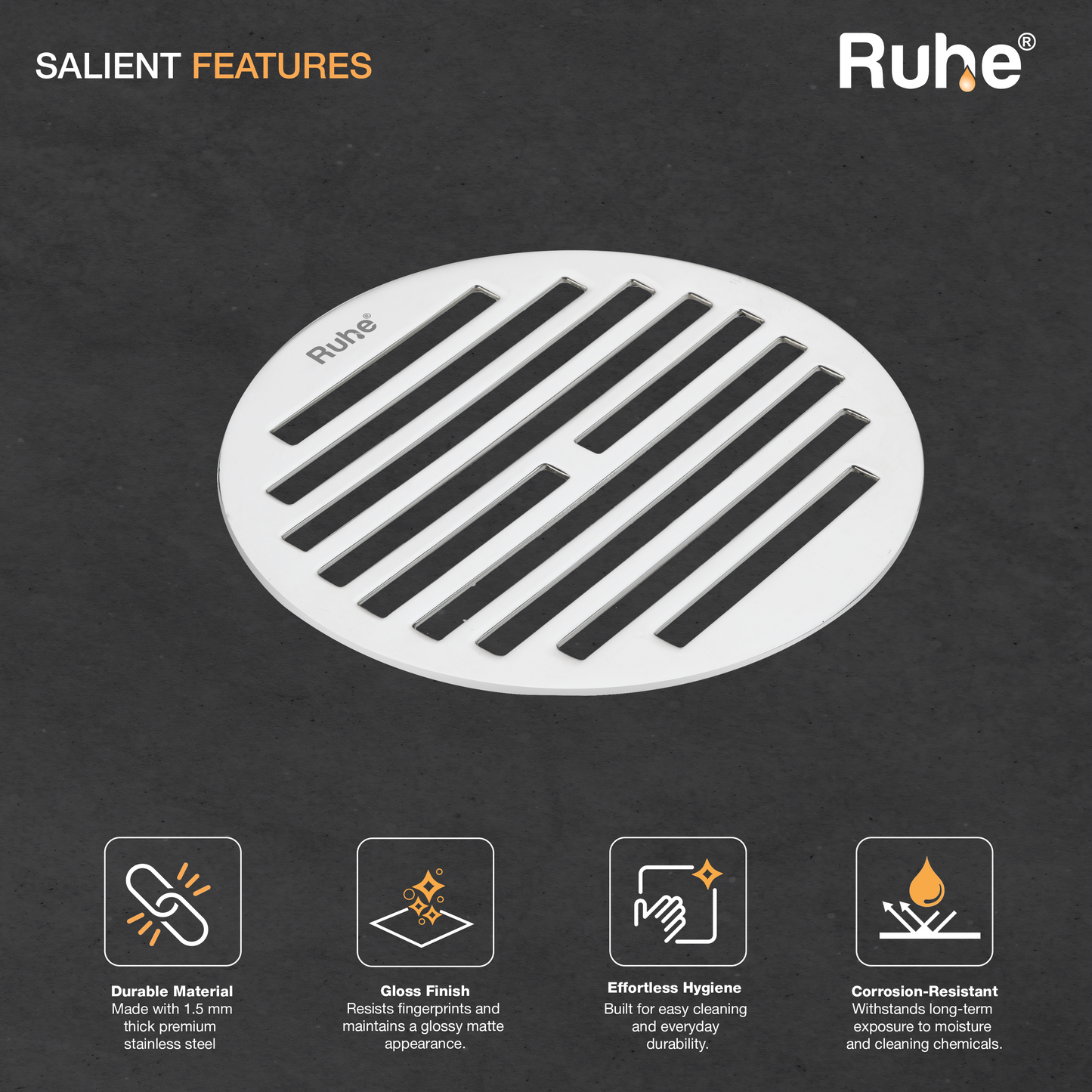 Classic Round Jali Floor Drain