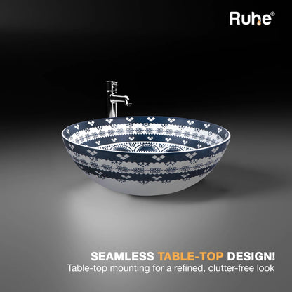 Zine Table Top Wash Basin (Clutter free look)