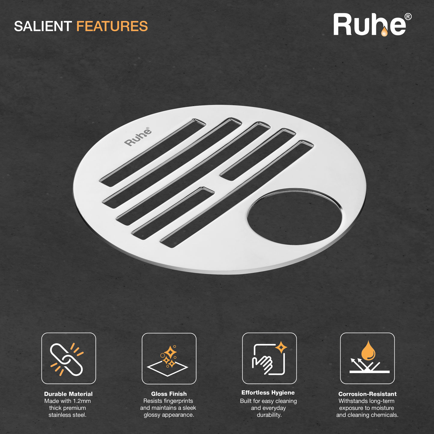 Classic Round Jali Floor Drain