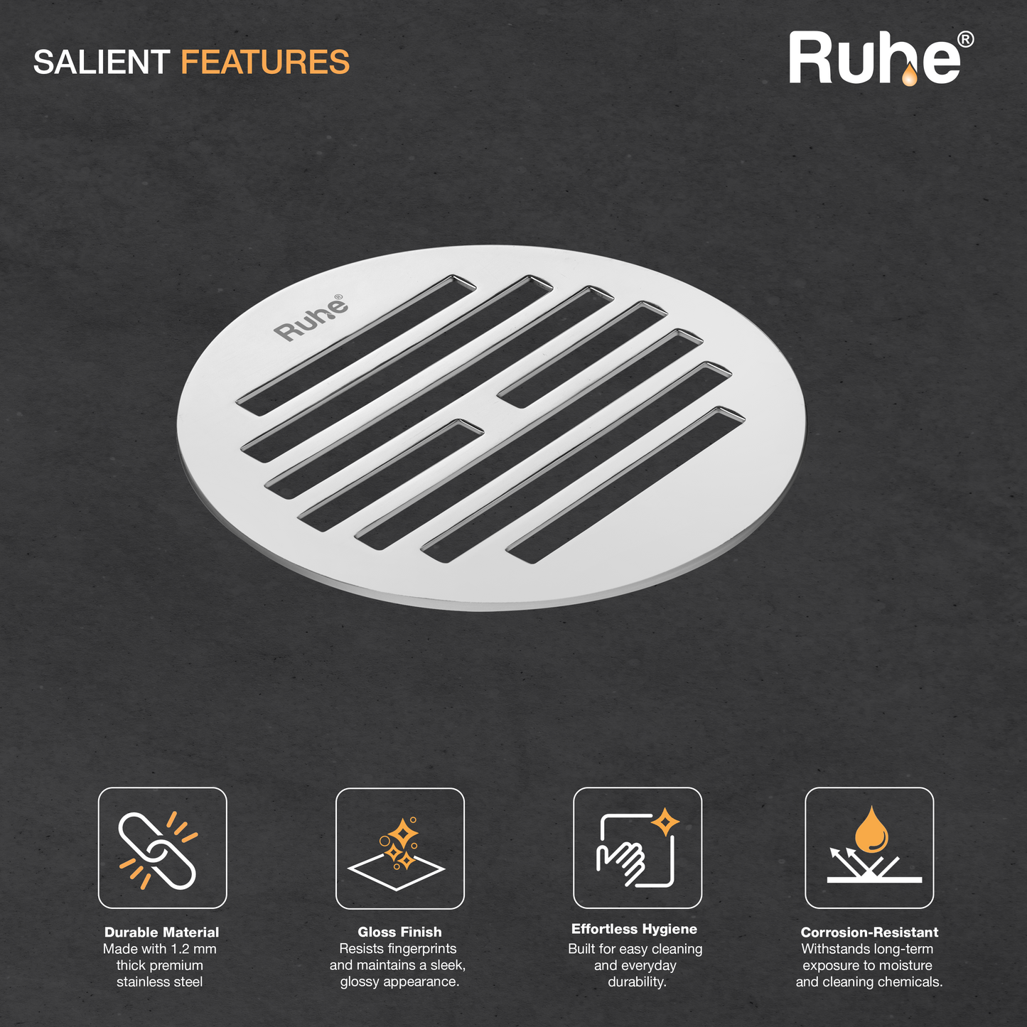 Classic Round Jali Floor Drain