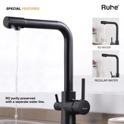 Trim Kitchen Mixer Faucet with RO Water Tap