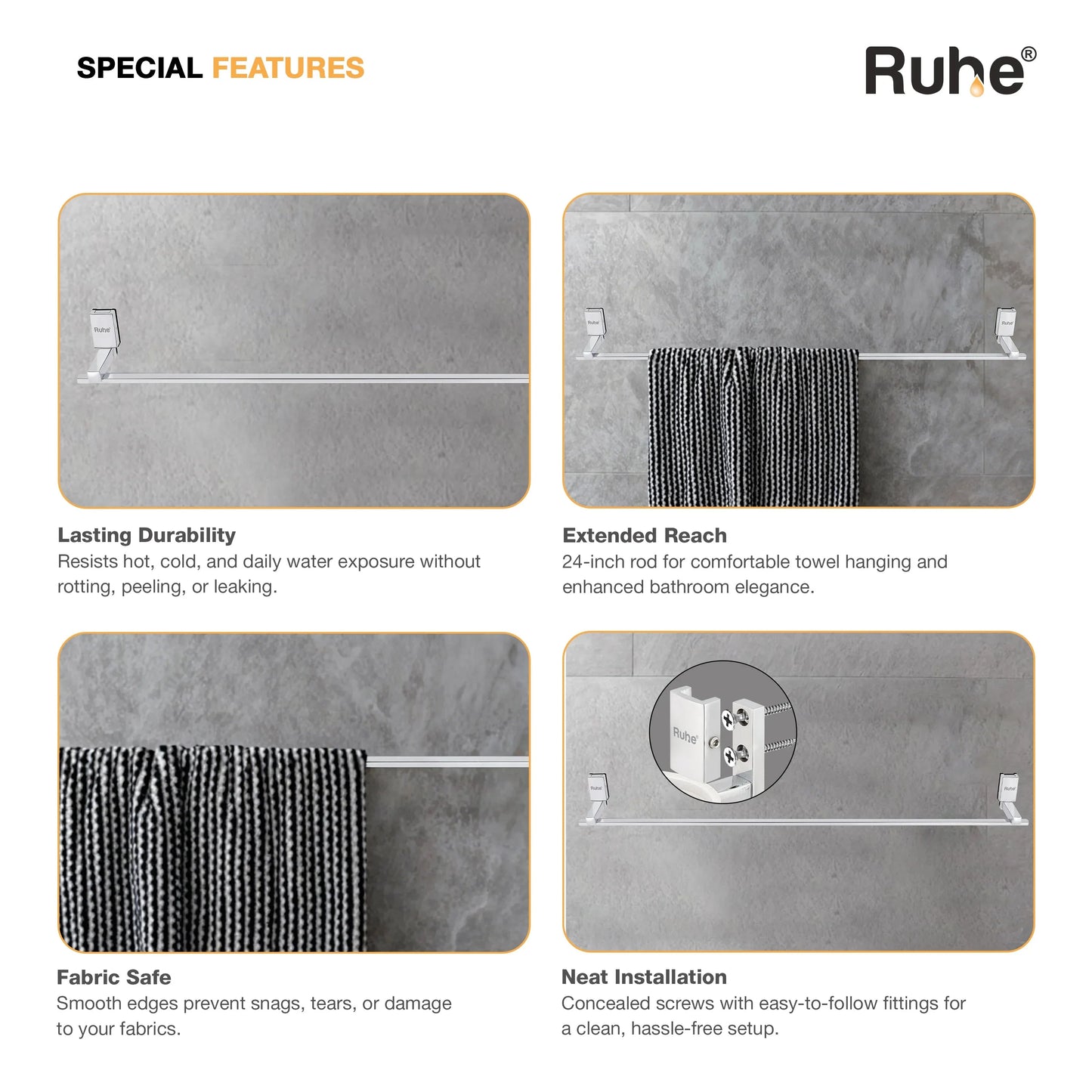 Erica Towel Rod