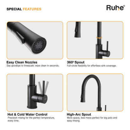 Kara Dual Flow Pull-out Kitchen Mixer Faucet