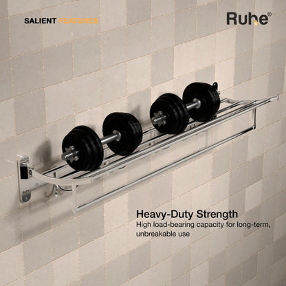 Round Foldable Towel Rack (24 Inches)