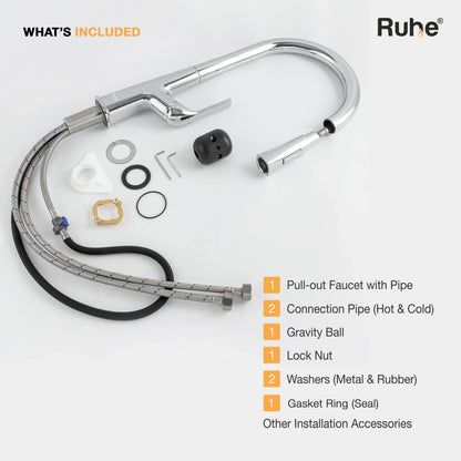 Spring Dual Flow Pull-out Kitchen Mixer Faucet