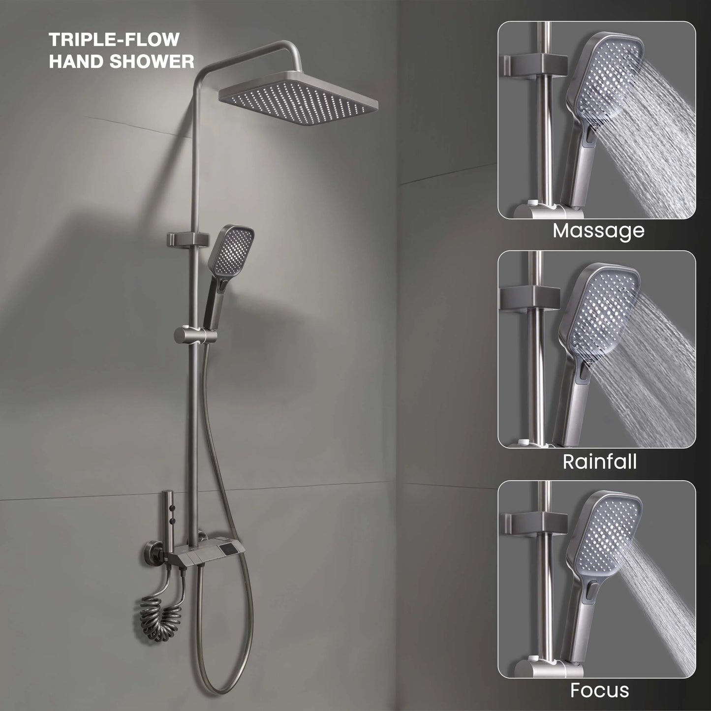 River Smart Shower Panel Set