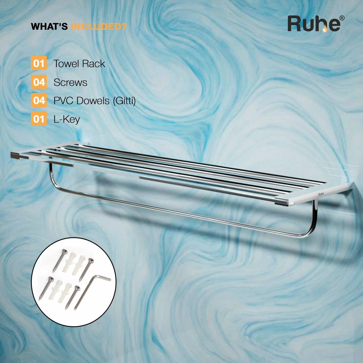Aurum Multi-Towel Rack (24 inches)
