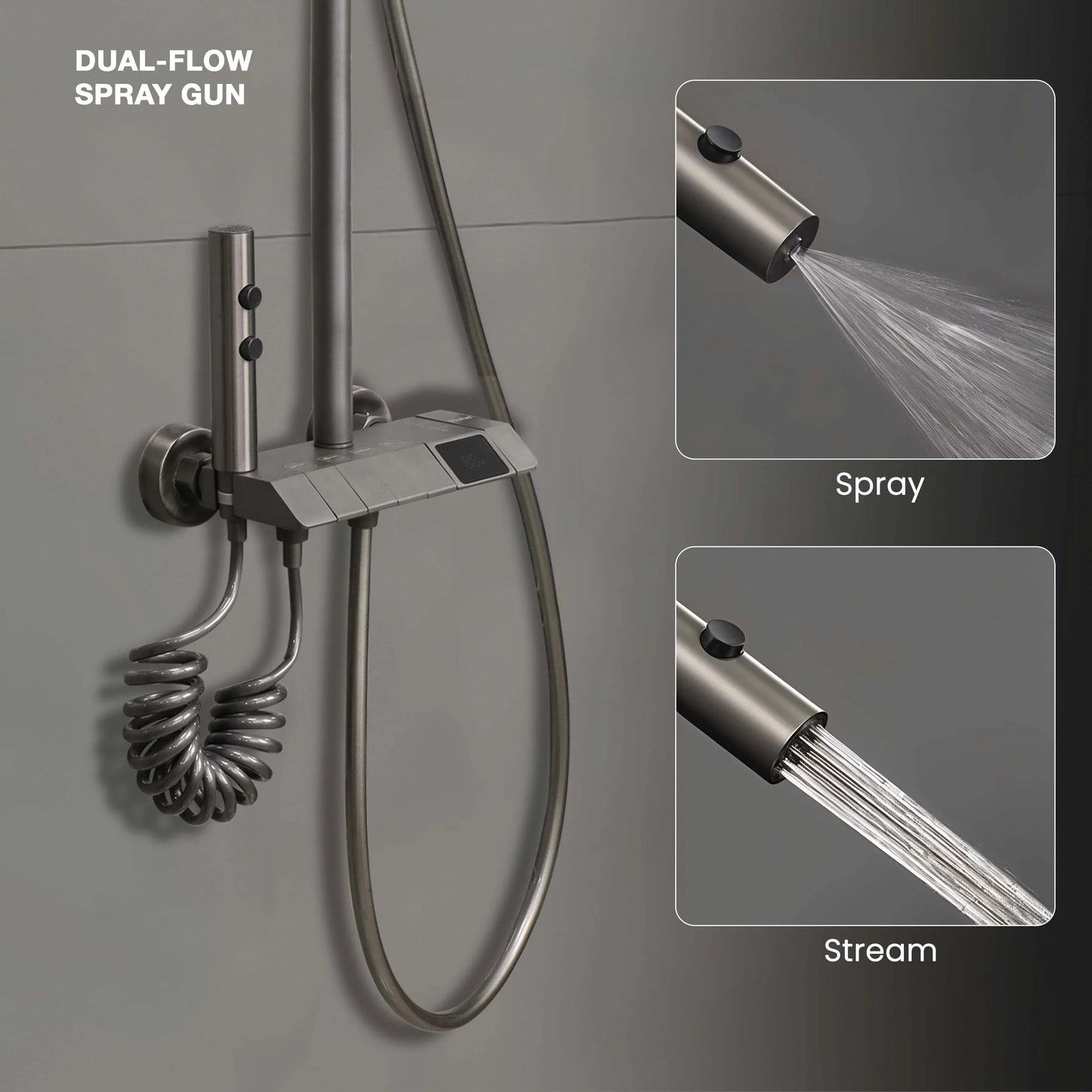 River Smart Shower Panel Set