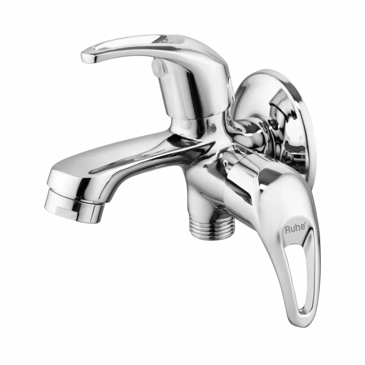 Aqua Two Way Bib Tap Brass Faucet (Double Handle)