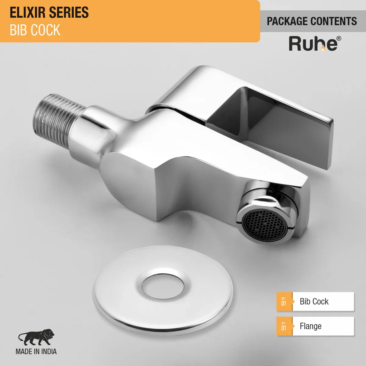 Elixir Bib Tap Brass Faucet package content