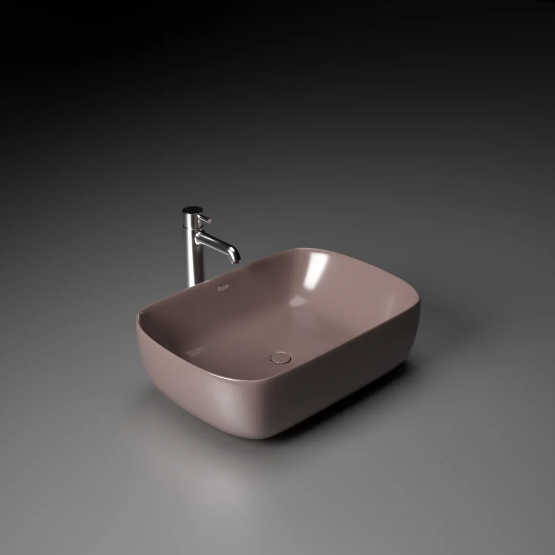 Brown Norma Table Top Wash Basin