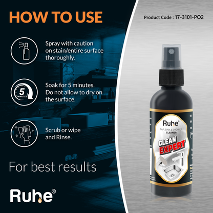 Clean Expert - Tap, Sink & Shower Cleaner (Pack of 2)  -  by  Ruhe